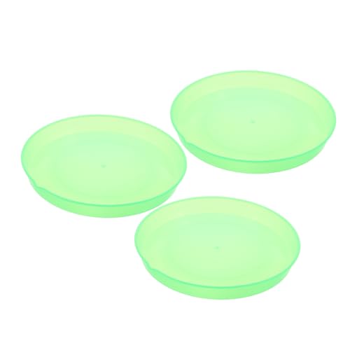 HEALSOPTHY 3 Stück Teiliges Bubble Tray für Runde Seifenwasser Aufbewahrungsschale aus Kindersicherem für Outdoor Spiel Geburtstagsfeiern und Kreative Sommeraktivitäten von HEALSOPTHY