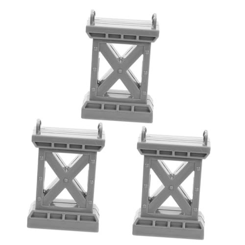 HEALSOPTHY 3 Stück Teiliges Eisenbahnbrückenpfeiler Modell aus Robustem Kunststoff Einfache Montage mit Abgerundeten Kanten für Eisenbahnen im Garten und Innenbereich HEALSOPTHY 3 Stück Teiliges Eisenbahnbrückenpfeiler Modell aus Robustem Kunststoff Einfache Montage mit Abgerundeten Kanten für Eisenbahnen im Garten und Innenbereich von HEALSOPTHY