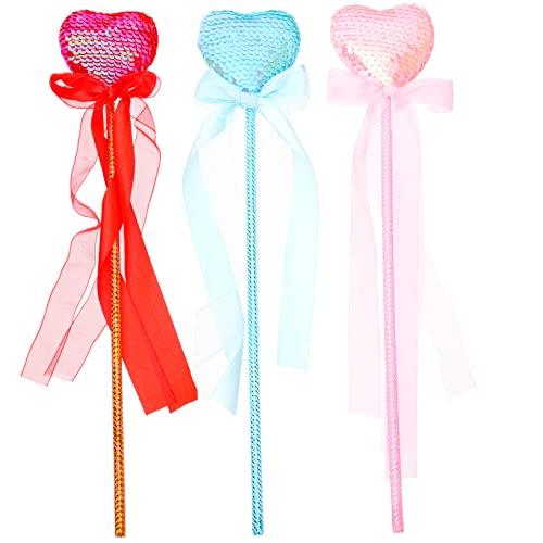 HEALSOPTHY 3 Stück Teiliges Glitzernde Feenstäbe für Magische Zauberstäbe für Kostümpartys Geburtstagsfeiern Halloween und Weihnachten HEALSOPTHY 3 Stück Teiliges Glitzernde Feenstäbe für Magische Zauberstäbe für Kostümpartys Geburtstagsfeiern Halloween und Weihnachten von HEALSOPTHY