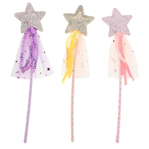HEALSOPTHY 3 Stück Teiliges Halloween Feenstab für Mädchen Glitzernde Stern Designs Magische Spielzeuge für Geburtstagsfeiern Kostüme und Partydekoration Farbenfrohe Festival Requisiten HEALSOPTHY 3 Stück Teiliges Halloween Feenstab für Mädchen Glitzernde Stern Designs Magische Spielzeuge für Geburtstagsfeiern Kostüme und Partydekoration Farbenfrohe Festival Requisiten von HEALSOPTHY