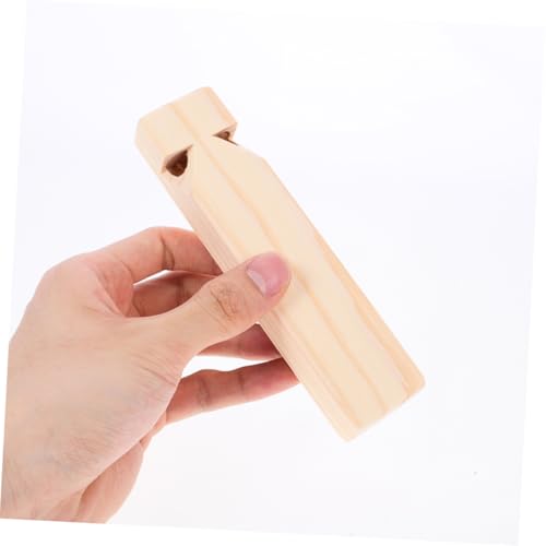 HEALSOPTHY 3 Stück Teiliges Holz Zugpfeifen DIY Bemalbare Orff Instrumente für Pädagogisches Musikspielzeug Feinmotorik und Kreativem Lernen als Geburtstagsgeschenk und Partyzubehör von HEALSOPTHY