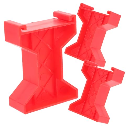 HEALSOPTHY 3 Stück Teiliges Modell Eisenbahn Brückenpfeiler Robuster Brückenstütze für Holzeisenbahn Langlebig Leicht für DIY Spielzeugbahn Zubehör Rot für Innen und Außenbereiche HEALSOPTHY 3 Stück Teiliges Modell Eisenbahn Brückenpfeiler Robuster Brückenstütze für Holzeisenbahn Langlebig Leicht für DIY Spielzeugbahn Zubehör Rot für Innen und Außenbereiche von HEALSOPTHY