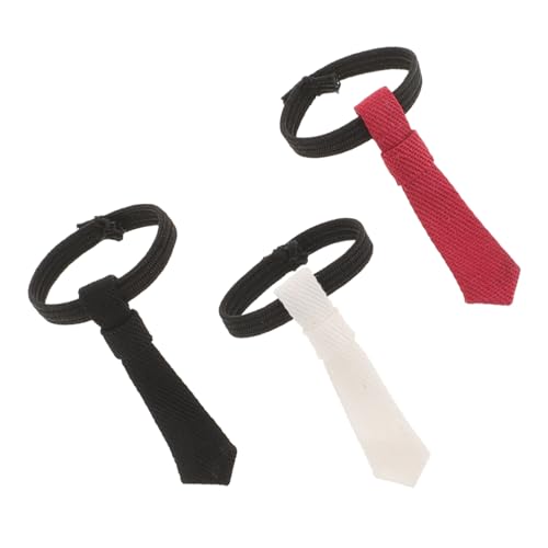 HEALSOPTHY 3stücke Mini-Krawatte Für Puppen Vorgebunden Puppenhauszubehör DIY-puppenkleidung Miniatur-Krawatte Puppenkostüme Puppenfigurenzubehör Puppenhauskrawatte Puppenoutfits Puppenkleidu HEALSOPTHY 3stücke Mini-Krawatte Für Puppen Vorgebunden Puppenhauszubehör DIY-puppenkleidung Miniatur-Krawatte Puppenkostüme Puppenfigurenzubehör Puppenhauskrawatte Puppenoutfits Puppenkleidu von HEALSOPTHY