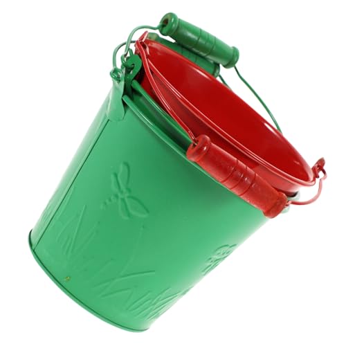 HEALSOPTHY 3 Stück Teiliges Sandspielzeug aus Robustem Tragbare Strand Eimer mit Praktischem Griff Verschleißfest und Leicht für Strand und Sandkastenspiele Farbe Zufällig von HEALSOPTHY