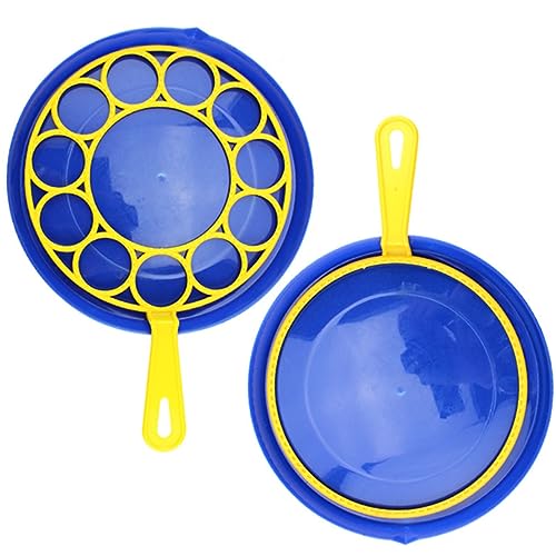 HEALSOPTHY 3 Stück Teiliges Seifenblasen Set mit Platte und Seifenblasenstäben aus Abs Sicher und Leicht für Outdoor und Indoor Tolles Spaßspielzeug für Kindergeburtstag und Garten HEALSOPTHY 3 Stück Teiliges Seifenblasen Set mit Platte und Seifenblasenstäben aus Abs Sicher und Leicht für Outdoor und Indoor Tolles Spaßspielzeug für Kindergeburtstag und Garten von HEALSOPTHY
