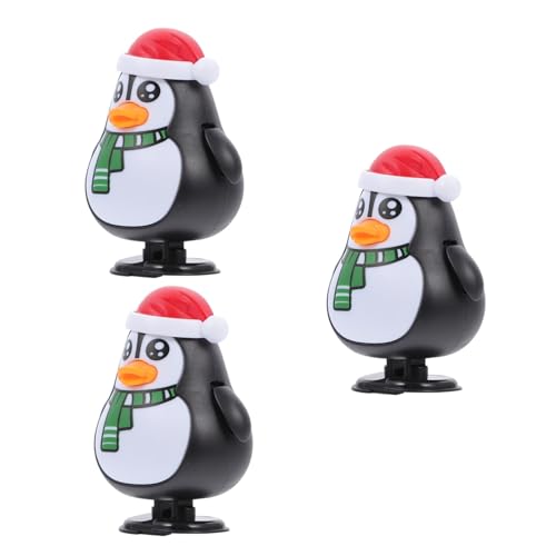 HEALSOPTHY 3 Stück Teiliges Weihnachts Aufziehspielzeug mit Niedlichen Pinguinen Mechanischer Farbenfrohe Figuren für für Weihnachts und Neujahrsfeiern HEALSOPTHY 3 Stück Teiliges Weihnachts Aufziehspielzeug mit Niedlichen Pinguinen Mechanischer Farbenfrohe Figuren für für Weihnachts und Neujahrsfeiern von HEALSOPTHY