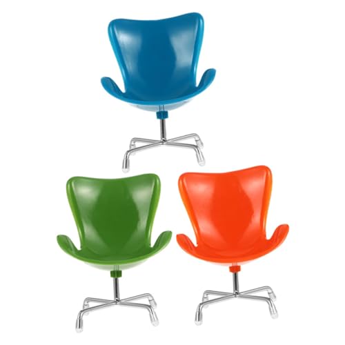 HEALSOPTHY 3 Stück Verschleißfeste Mini Hocker Puppenhäuser Für Mädchen Kreaturen Miniaturhaus Bausatz Babys Puppenhausmöbel Babypuppe Autositz Puppenmöbel Das Puppenzubehör von HEALSOPTHY