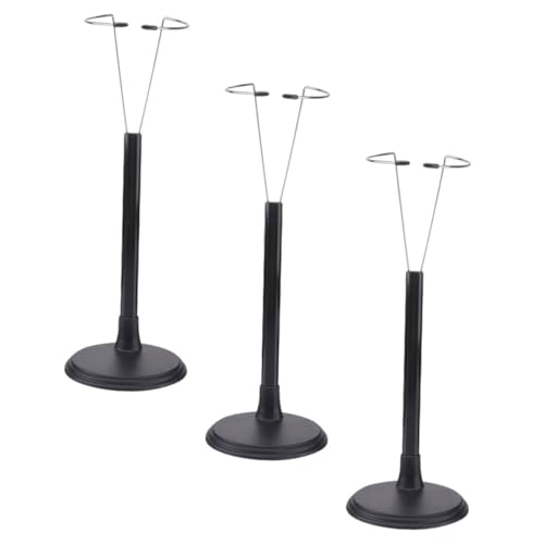 HEALSOPTHY 3 Stück Verstellbare Puppenständer mit Stabiler Basis Hochwertige Puppenhalter für Doll Displays für Figuren und Modelle Höhe Schwarz HEALSOPTHY 3 Stück Verstellbare Puppenständer mit Stabiler Basis Hochwertige Puppenhalter für Doll Displays für Figuren und Modelle Höhe Schwarz von HEALSOPTHY