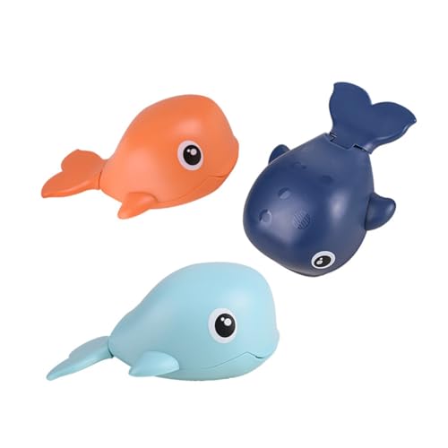 HEALSOPTHY 3 Stück Walschwimmspielzeug Wasserspielspielzeug Wal -Badespielzeug Uhrwerk Babyzubehör Zufällige Farbe HEALSOPTHY 3 Stück Walschwimmspielzeug Wasserspielspielzeug Wal -Badespielzeug Uhrwerk Babyzubehör Zufällige Farbe von HEALSOPTHY