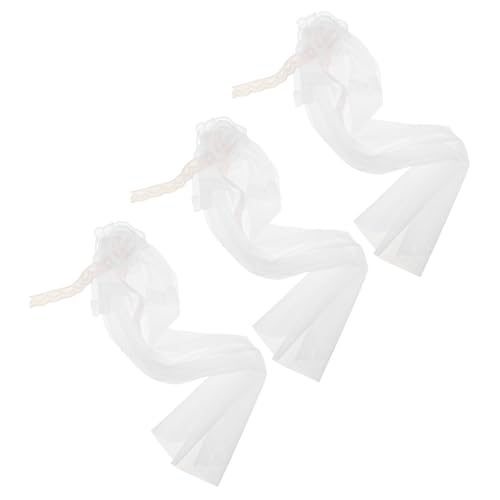 HEALSOPTHY 3 Stücke Teiliges Puppen-hochzeits-Schleier aus Zartem Tüll und Spitze Passend Sanft und Leicht für Kreative Puppenmode und Fotografie Wiederverwendbar und Einfach zu Befestigen HEALSOPTHY 3 Stücke Teiliges Puppen-hochzeits-Schleier aus Zartem Tüll und Spitze Passend Sanft und Leicht für Kreative Puppenmode und Fotografie Wiederverwendbar und Einfach zu Befestigen von HEALSOPTHY