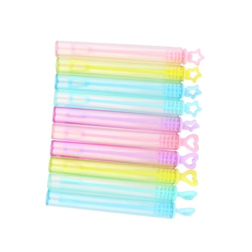 HEALSOPTHY 30 Stück Bubble Stick Leere Flasche Blasenlösung Blase Zauberstab Seifenblasen für Blasenmacher plastikenten hochzeitsideen Toy Blase Wasserflasche Mini-Blasenstabbehälter von HEALSOPTHY