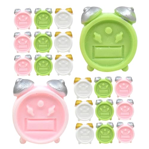 HEALSOPTHY 30 Stück Puppenhaus Uhr Modell Weiß Rosa Kompakte Vintage Dekoration Detailreiches Miniatur Zubehör für Puppenhaus Schlaf und Wohnzimmer HEALSOPTHY 30 Stück Puppenhaus Uhr Modell Weiß Rosa Kompakte Vintage Dekoration Detailreiches Miniatur Zubehör für Puppenhaus Schlaf und Wohnzimmer von HEALSOPTHY