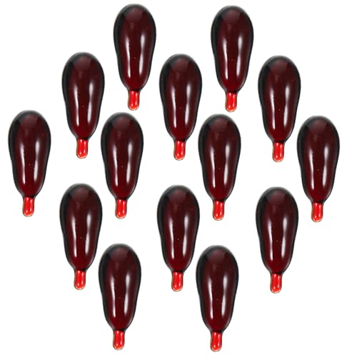 HEALSOPTHY 30 Stück Teiliges Fake Blood Kapseln für Halloween und Cosplay Realistische Blutpillen als Trick Toy und Party Deko Handliche Kunstblut Kapseln für Gruselige Maskeraden und von HEALSOPTHY