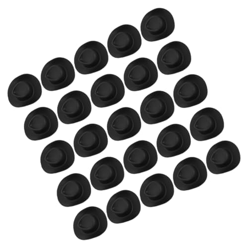 HEALSOPTHY 30 Stück Teiliges Miniatur Cowboy Hüte aus Kunststoff Detailgetreues Western Design Vielseitig für DIY Bastelprojekte Puppenhaus Dekoration Party Accessoires Kompakt und Handlich HEALSOPTHY 30 Stück Teiliges Miniatur Cowboy Hüte aus Kunststoff Detailgetreues Western Design Vielseitig für DIY Bastelprojekte Puppenhaus Dekoration Party Accessoires Kompakt und Handlich von HEALSOPTHY