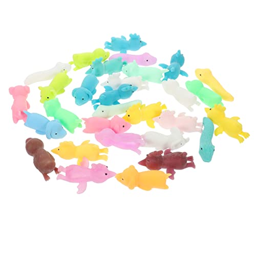 HEALSOPTHY 30Stücke Tier für Lustige Finger Schleudertiere Elastische Katapulte für Kindergeburtstage und Partys Langlebig und Sicher im Gebrauch von HEALSOPTHY