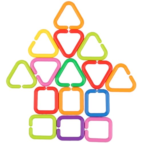 HEALSOPTHY 35 Stück Teiliges Link Ketten Geometrische Greifringe für Junge Mädchen Leicht zu Befestigen an Kinderbett Hochstuhl Kinderwagen Fördert Feinmotorik und Visuelle Wahrnehmung HEALSOPTHY 35 Stück Teiliges Link Ketten Geometrische Greifringe für Junge Mädchen Leicht zu Befestigen an Kinderbett Hochstuhl Kinderwagen Fördert Feinmotorik und Visuelle Wahrnehmung von HEALSOPTHY