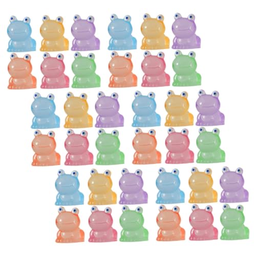 HEALSOPTHY 36stücke Miniatur Frosch Figuren Teiliges Leuchtendes Harz Deko Für Puppenhaus Fairy Garden Mikrolandschaften Bunte Froschmodelle HEALSOPTHY 36stücke Miniatur Frosch Figuren Teiliges Leuchtendes Harz Deko Für Puppenhaus Fairy Garden Mikrolandschaften Bunte Froschmodelle von HEALSOPTHY