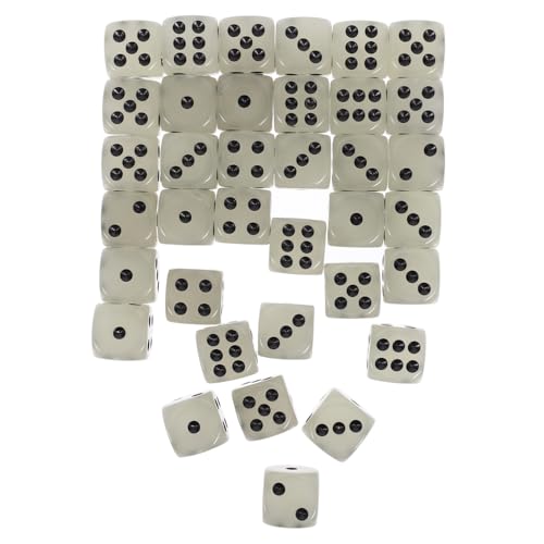 HEALSOPTHY 36 Stück Würfelspiel -Requisiten Party Versammlung Die Tischspielwürfel leuchtende Würfel leuchtendes Würfelspielzeug Würfel für Brettspiel Würfel aufleuchten Acryl HEALSOPTHY 36 Stück Würfelspiel -Requisiten Party Versammlung Die Tischspielwürfel leuchtende Würfel leuchtendes Würfelspielzeug Würfel für Brettspiel Würfel aufleuchten Acryl von HEALSOPTHY