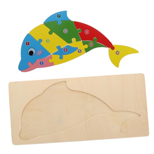 HEALSOPTHY 3D -Puzzlespielzeug Kleinkind rätsel Holztierspielzeug für Puzzle für vielseitiges Puzzlegebäude für Puzzle- für Kinderpuzzle hölzern von HEALSOPTHY