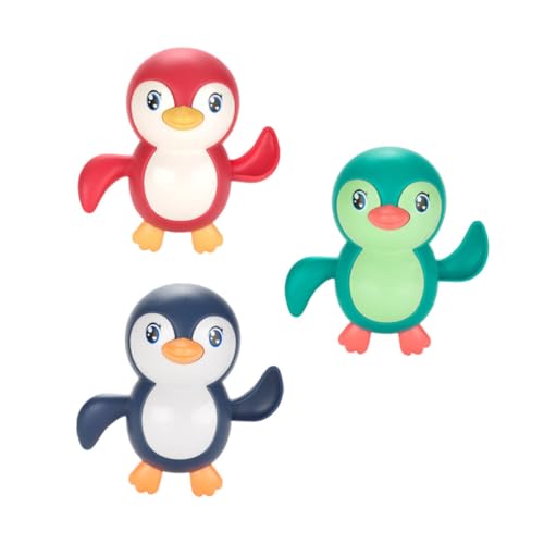 HEALSOPTHY 3Stücke Badespielzeug Pinguin Wasserspielzeug für Farbenfrohes und Sicheres Duschspielzeug für Badewanne Fördert die Motorischen Fähigkeiten HEALSOPTHY 3Stücke Badespielzeug Pinguin Wasserspielzeug für Farbenfrohes und Sicheres Duschspielzeug für Badewanne Fördert die Motorischen Fähigkeiten von HEALSOPTHY