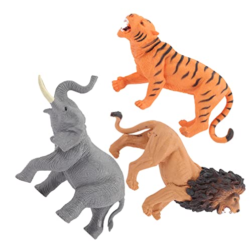 HEALSOPTHY 3Stücke Elefant Tiger Hochwertige Kunststoffspielzeuge Für Tierfiguren Für Kreatives Und Lernen HEALSOPTHY 3Stücke Elefant Tiger Hochwertige Kunststoffspielzeuge Für Tierfiguren Für Kreatives Und Lernen von HEALSOPTHY