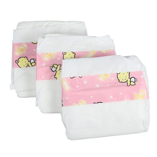 HEALSOPTHY 3Stücke Puppenwindeln für Babypuppen Dekorative Ersatzwindeln Zubehör für Puppen für Rollenspiele und Kreative Bastelprojekte Langlebig und Realistisch Gestaltet HEALSOPTHY 3Stücke Puppenwindeln für Babypuppen Dekorative Ersatzwindeln Zubehör für Puppen für Rollenspiele und Kreative Bastelprojekte Langlebig und Realistisch Gestaltet von HEALSOPTHY