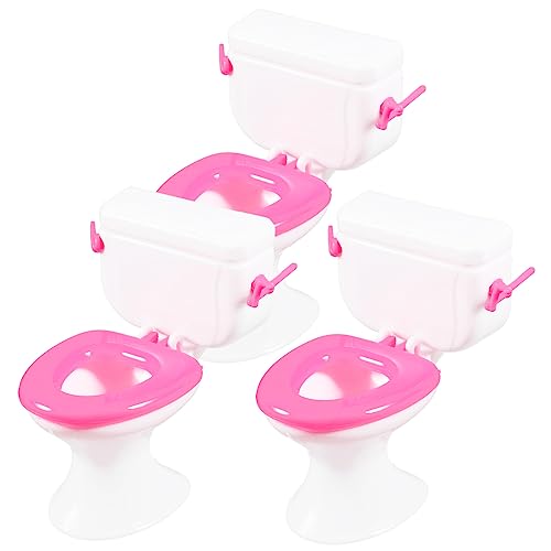 HEALSOPTHY 3Stücke Toilettenspielzeug Puppenhaus Badezimmermöbel Lebendige Mini Dekoration für Strapazierfähiges und Sicheres Zubehör für Kreatives und Dekorieren HEALSOPTHY 3Stücke Toilettenspielzeug Puppenhaus Badezimmermöbel Lebendige Mini Dekoration für Strapazierfähiges und Sicheres Zubehör für Kreatives und Dekorieren von HEALSOPTHY