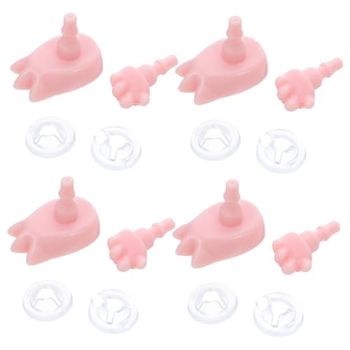 HEALSOPTHY 4 Sätze Puppenspielzeugzubehör winzige falsche Hände winzige Puppenhände Mini -Puppenkörperteil Puppenkörperersatz Mini realistische Füße winzige Puppenfüße Puppenteile Plastik HEALSOPTHY 4 Sätze Puppenspielzeugzubehör winzige falsche Hände winzige Puppenhände Mini -Puppenkörperteil Puppenkörperersatz Mini realistische Füße winzige Puppenfüße Puppenteile Plastik von HEALSOPTHY