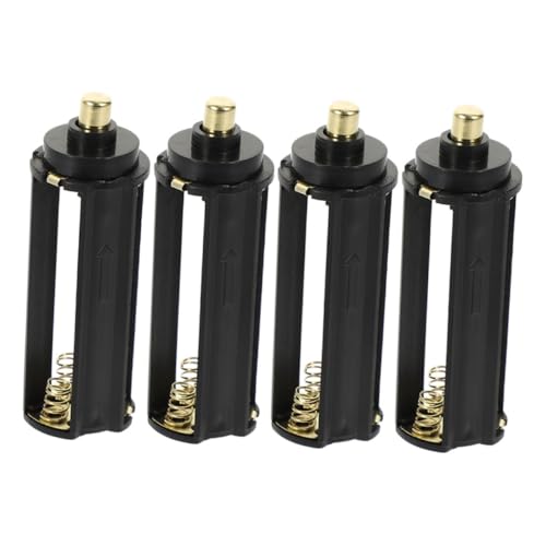 HEALSOPTHY 4 Stück DIY-Batterie-aufbewahrungsbox Für Taschenlampen, Praktischer 3 X AAA-batteriehalter, Zuverlässiges Schwarzes Gehäuse, Nützliche Taschenlampen-batteriebox, Praktische HEALSOPTHY 4 Stück DIY-Batterie-aufbewahrungsbox Für Taschenlampen, Praktischer 3 X AAA-batteriehalter, Zuverlässiges Schwarzes Gehäuse, Nützliche Taschenlampen-batteriebox, Praktische von HEALSOPTHY