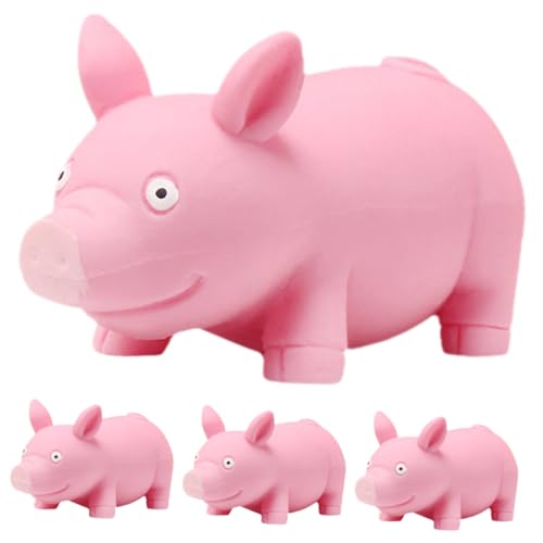 HEALSOPTHY 4 Stück Lustiges Kreatives Piggy Stressspielzeug Dehnbares Quetschbares Schweinchen für Ab Jahren Dekompressionsspielzeug für Jungen und Mädchen HEALSOPTHY 4 Stück Lustiges Kreatives Piggy Stressspielzeug Dehnbares Quetschbares Schweinchen für Ab Jahren Dekompressionsspielzeug für Jungen und Mädchen von HEALSOPTHY