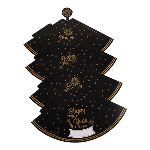 HEALSOPTHY 4 Stück Neujahrs-partyhüte aus Papier Leichte Bequeme mit Happy Year Schriftzug für Silvester Deko Familienfeiern und Fotoshootings HEALSOPTHY 4 Stück Neujahrs-partyhüte aus Papier Leichte Bequeme mit Happy Year Schriftzug für Silvester Deko Familienfeiern und Fotoshootings von HEALSOPTHY