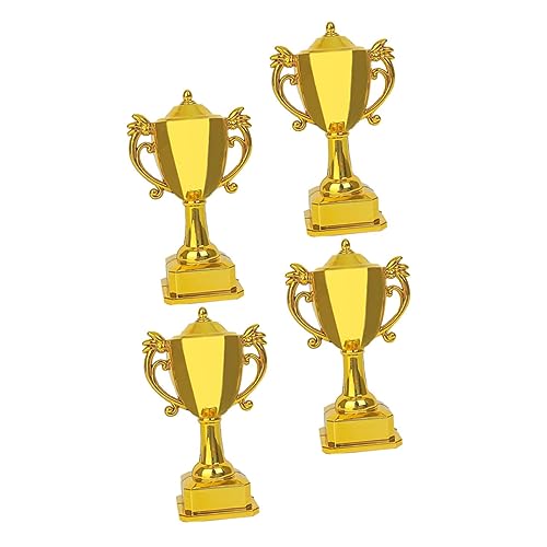 HEALSOPTHY 4stücke Mini Trophäe Aus Plastik Auszeichnungen Für Party-preise Schulwettbewerbe Dekoration Für Kinderzimmer Leicht Und Sicher Goldene Trophäen Für Kleine Sieger HEALSOPTHY 4stücke Mini Trophäe Aus Plastik Auszeichnungen Für Party-preise Schulwettbewerbe Dekoration Für Kinderzimmer Leicht Und Sicher Goldene Trophäen Für Kleine Sieger von HEALSOPTHY