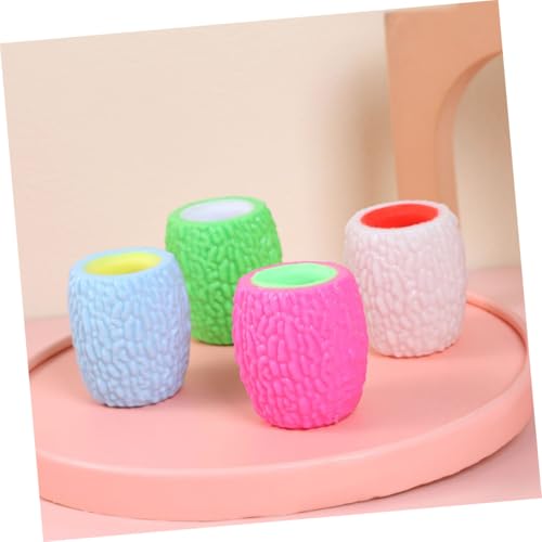 HEALSOPTHY 4 Stück Quetschspielzeug Raupe aus Flexiblem TPR Material Weiches Stressspielzeug für Erwachsene Elastisches Decompression Toy für Handentspannung und Spaß Zufällige Farbe HEALSOPTHY 4 Stück Quetschspielzeug Raupe aus Flexiblem TPR Material Weiches Stressspielzeug für Erwachsene Elastisches Decompression Toy für Handentspannung und Spaß Zufällige Farbe von HEALSOPTHY