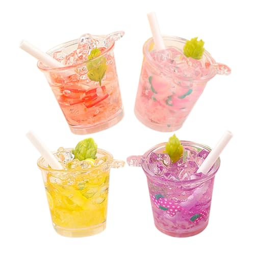 HEALSOPTHY 4 Stück Simulierte Mini Getränke Dekor Resin Miniatur Flaschen für Puppenhaus Küche Farbmix Langlebig und Detailreich Fotorequisite Geeignet HEALSOPTHY 4 Stück Simulierte Mini Getränke Dekor Resin Miniatur Flaschen für Puppenhaus Küche Farbmix Langlebig und Detailreich Fotorequisite Geeignet von HEALSOPTHY
