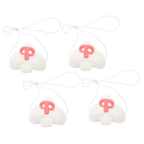 HEALSOPTHY 4 Stück Teiliges Bunny Nasen Cosplay Hasen Kostüm Accessoire Realistische Leichte Party Deko für Frühlings Bühnenauftritte Geeignet HEALSOPTHY 4 Stück Teiliges Bunny Nasen Cosplay Hasen Kostüm Accessoire Realistische Leichte Party Deko für Frühlings Bühnenauftritte Geeignet von HEALSOPTHY