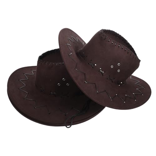 HEALSOPTHY 4 Stück Teiliges Cowboyhut Western Partyhut für Mädchen und Jungen Robuste Wiederverwendbare Faschingsaccessoires in Bequem und Strapazierfähig Passend HEALSOPTHY 4 Stück Teiliges Cowboyhut Western Partyhut für Mädchen und Jungen Robuste Wiederverwendbare Faschingsaccessoires in Bequem und Strapazierfähig Passend von HEALSOPTHY