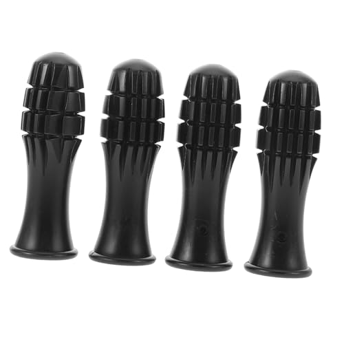 HEALSOPTHY 4 Stück Teiliges Kunststoff Tischfußballgriffe rutschfeste Foosball Handles Ersatz für Tischkicker Langlebige Tischfußball Griffe mit Ergonomischem Design für Sicheren Halt von HEALSOPTHY