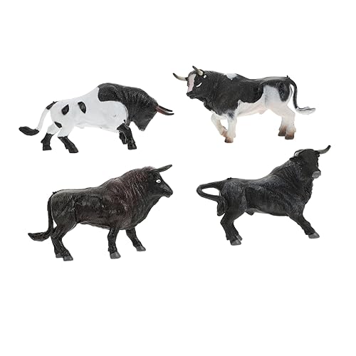 HEALSOPTHY 4 Stück Teiliges Mini Kuhmodell aus Robustem Realistische Wildtiere Deko und Lernspielzeug für Detailreiche Bauernhof Figuren für Schreibtisch und Micro Landschaft HEALSOPTHY 4 Stück Teiliges Mini Kuhmodell aus Robustem Realistische Wildtiere Deko und Lernspielzeug für Detailreiche Bauernhof Figuren für Schreibtisch und Micro Landschaft von HEALSOPTHY