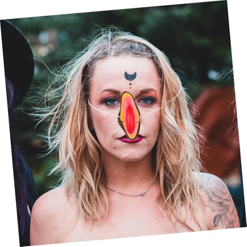 HEALSOPTHY 4 Stück Teiliges Papageiennase Tierkostüm Requisiten Realistische Vogelmaske mit Schnabel Leichtes Wiederverwendbares Cosplay Zubehör für Halloween Partys und Mottopartys HEALSOPTHY 4 Stück Teiliges Papageiennase Tierkostüm Requisiten Realistische Vogelmaske mit Schnabel Leichtes Wiederverwendbares Cosplay Zubehör für Halloween Partys und Mottopartys von HEALSOPTHY