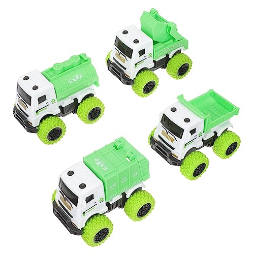HEALSOPTHY 4 Stück Teiliges Set Reibungsbetriebene Müllwagen für Fördert Kreativität Vorstellungskraft und Soziale Fähigkeiten Sicher und Praktisch für Kleine Hände HEALSOPTHY 4 Stück Teiliges Set Reibungsbetriebene Müllwagen für Fördert Kreativität Vorstellungskraft und Soziale Fähigkeiten Sicher und Praktisch für Kleine Hände von HEALSOPTHY