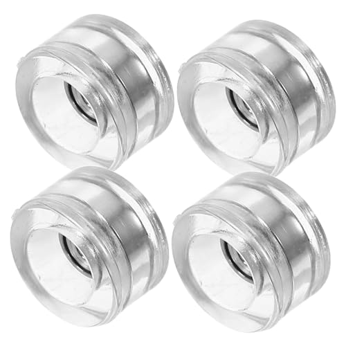 HEALSOPTHY 4 Stück Teiliges Transparente Finger Skateboard Räder mit Lagern Kompatible Ersatzräder für Professionelle Finger Skateboards Leicht und Einfach Austauschbar für Kreatives Fahren HEALSOPTHY 4 Stück Teiliges Transparente Finger Skateboard Räder mit Lagern Kompatible Ersatzräder für Professionelle Finger Skateboards Leicht und Einfach Austauschbar für Kreatives Fahren von HEALSOPTHY