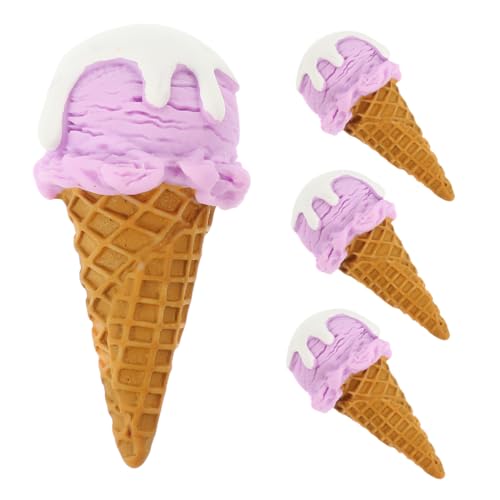 HEALSOPTHY 4 Stücke Eismodell Deko Dessert-Display, Gefälschtes Gefälschtes Schokoladenmodell Realistisches Gefälschte Eiscreme-Requisite Simuliertes Eiscrememodell Harz HEALSOPTHY 4 Stücke Eismodell Deko Dessert-Display, Gefälschtes Gefälschtes Schokoladenmodell Realistisches Gefälschte Eiscreme-Requisite Simuliertes Eiscrememodell Harz von HEALSOPTHY