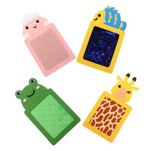 HEALSOPTHY 4-teilige Sensorische Matten Mit Tiermotiven Für Kinder, Strukturierte Filz-touchpads, Buntes Zappelndes Taktiles Sensorisches Spielzeug Zum Lernen Und Stimulieren des Spiels HEALSOPTHY 4-teilige Sensorische Matten Mit Tiermotiven Für Kinder, Strukturierte Filz-touchpads, Buntes Zappelndes Taktiles Sensorisches Spielzeug Zum Lernen Und Stimulieren des Spiels von HEALSOPTHY
