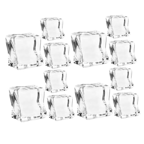HEALSOPTHY 40 Stück Acryl-eiswürfel, Quadratische Transparente Steine für Bar- , Vasenfüller, Realistische Und Wiederverwendbare Dekorative Eissteine HEALSOPTHY 40 Stück Acryl-eiswürfel, Quadratische Transparente Steine für Bar- , Vasenfüller, Realistische Und Wiederverwendbare Dekorative Eissteine von HEALSOPTHY