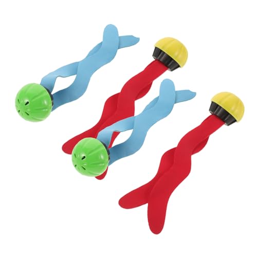 HEALSOPTHY 4stücke Teiliges Unterwasser-Spielzeug Für Junge Mädchen Bunte Tauchspielzeuge Aus Strapazierfähigem Material Für Pool Für Jahre Alte Schwimmliebhaber von HEALSOPTHY