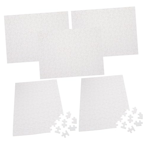 HEALSOPTHY 5 Satz Blanko Sublimations Puzzle Puzzleteile Wärmeübertragung DIY Malen Kreatives Holzhandwerk für Party Schule Familie HEALSOPTHY 5 Satz Blanko Sublimations Puzzle Puzzleteile Wärmeübertragung DIY Malen Kreatives Holzhandwerk für Party Schule Familie von HEALSOPTHY