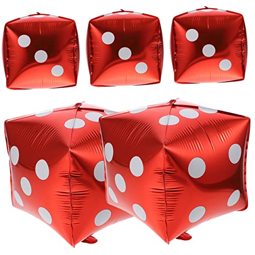 HEALSOPTHY 5 Stück Ballon deckenverkleidung party decoration Dekorationen Geburtstag Luftballons hochzeit luftballons Hochzeitsballons Geburtstagshintergrund für Männer Folienballons von HEALSOPTHY