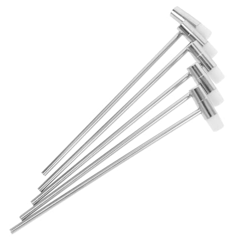 HEALSOPTHY 5 Stück Hilfshammer Für Ziegel Hammerschlägel Aus Kunststoff Kunststoffhämmer Schmuckhammer Schmuckhämmer Gitarrenbund-Werkzeuge Plastikhammer Schmuck Hammer Rostfreier Stahl HEALSOPTHY 5 Stück Hilfshammer Für Ziegel Hammerschlägel Aus Kunststoff Kunststoffhämmer Schmuckhammer Schmuckhämmer Gitarrenbund-Werkzeuge Plastikhammer Schmuck Hammer Rostfreier Stahl von HEALSOPTHY