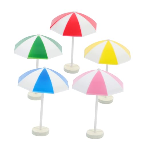 HEALSOPTHY 5 Stück Mikro-landschafts- Dekorationen Winzig Regenschirm Schatten Klein Strand Kind Für Mini Diorama Puppe Mikrolandschaftsdekor Abs HEALSOPTHY 5 Stück Mikro-landschafts- Dekorationen Winzig Regenschirm Schatten Klein Strand Kind Für Mini Diorama Puppe Mikrolandschaftsdekor Abs von HEALSOPTHY