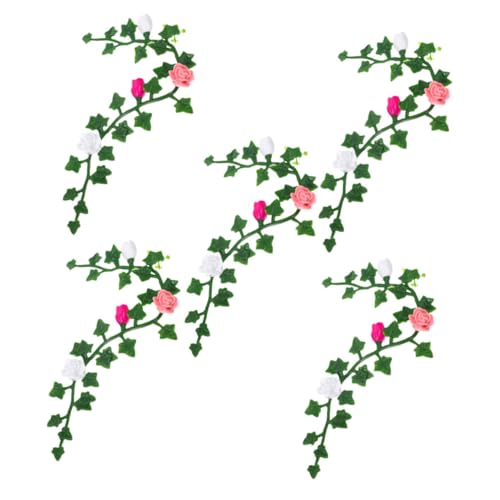 HEALSOPTHY 5 Stück Puppenhaus-Blumenranke künstlich klein Puppenhausranken Fälschung Modell Dekoration Wein Schreibtisch deko eincremehilfe Mini-Blumenrankenschmuck Spielzeugtischzubehör PVC HEALSOPTHY 5 Stück Puppenhaus-Blumenranke künstlich klein Puppenhausranken Fälschung Modell Dekoration Wein Schreibtisch deko eincremehilfe Mini-Blumenrankenschmuck Spielzeugtischzubehör PVC von HEALSOPTHY
